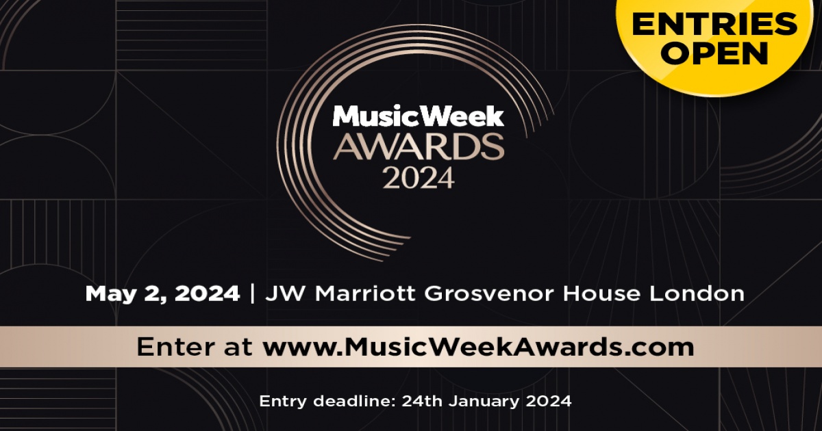 Music Week Awards 2024 Entries now open to recognise incredible talent
