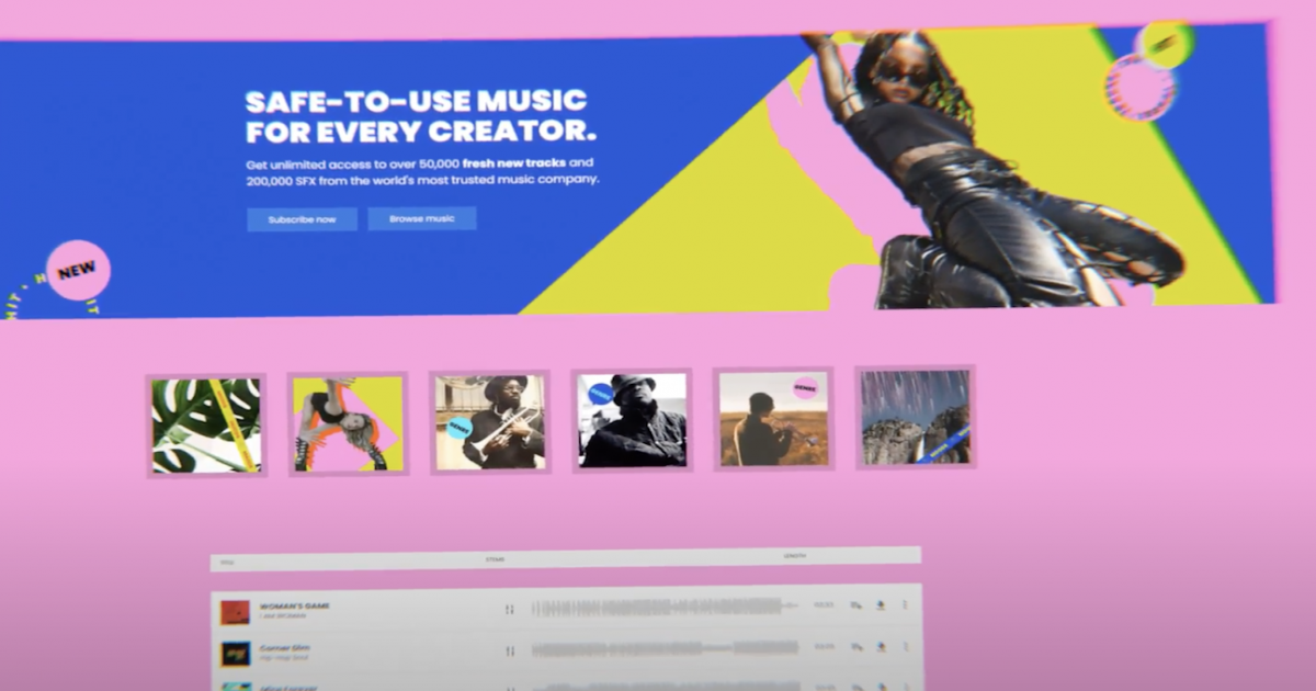 UMPG Launches Subscription-Based Music Library for Content Creators –  Billboard