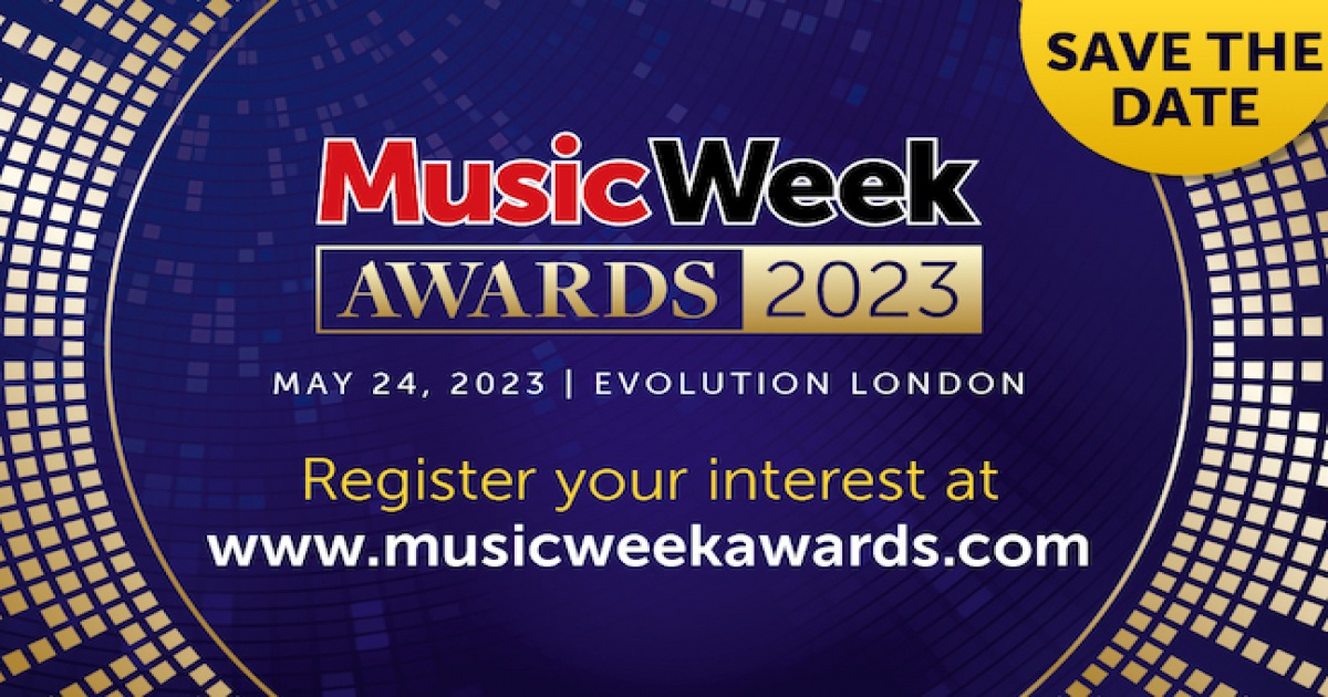 Save the date Music Week Awards 2023 Media Music Week