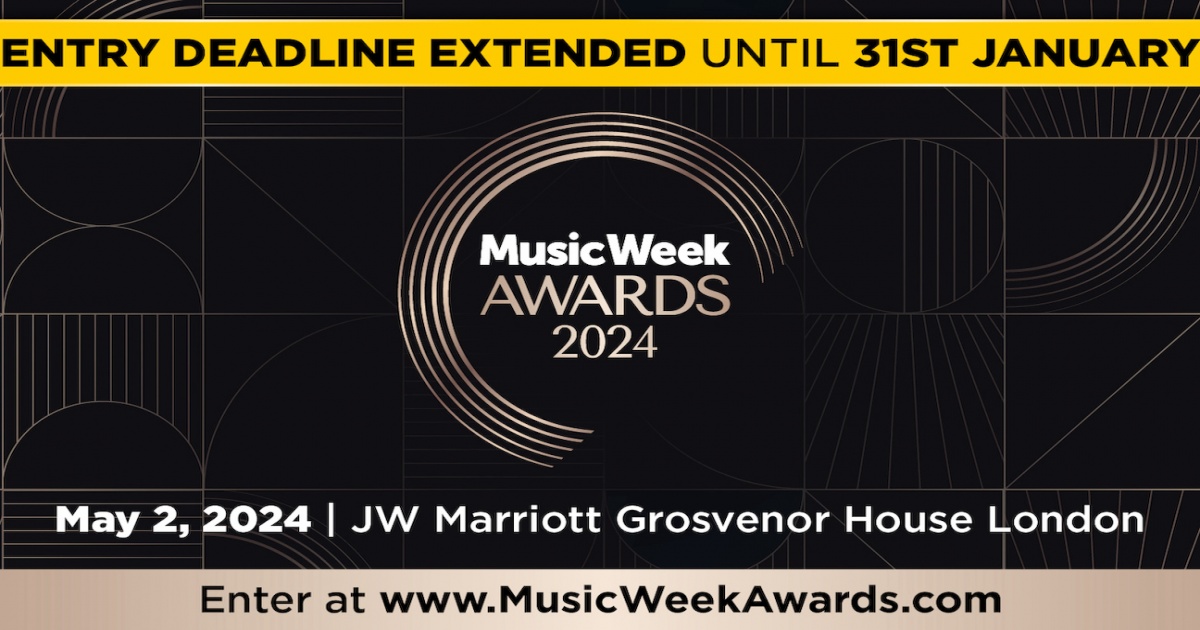 Last chance to enter the Music Week Awards 2024! Media Music Week