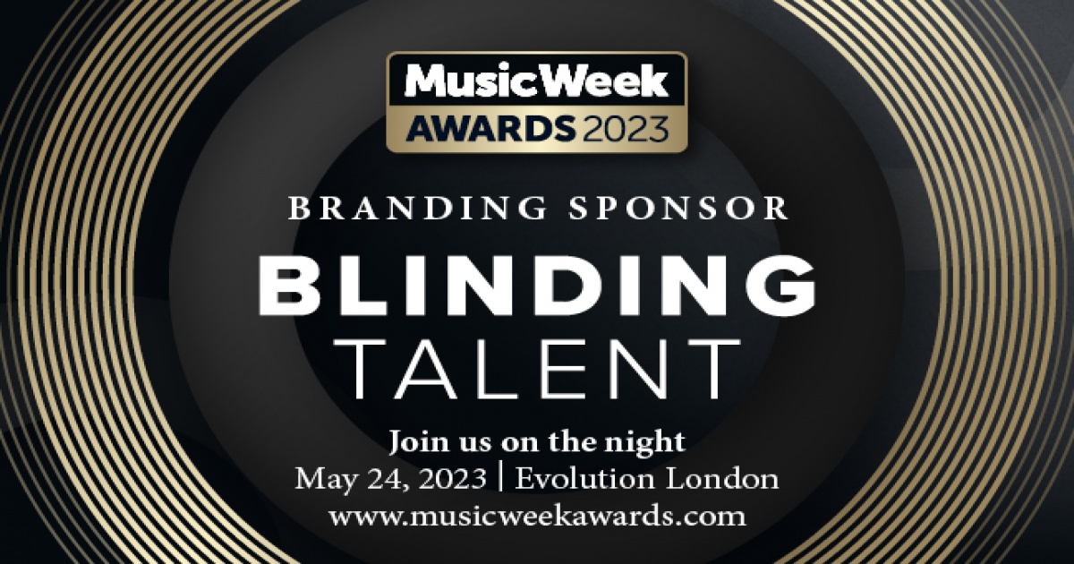 Blinding Talent To Sponsor Music Week Awards 2023 | Media | Music Week