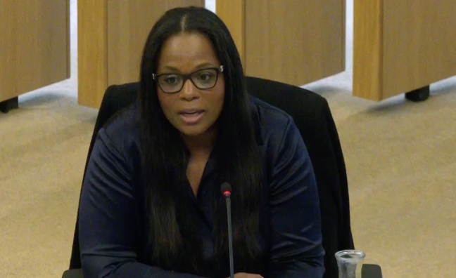 Black Lives In Music's Charisse Beaumont gives evidence to London Assembly on barriers for live events