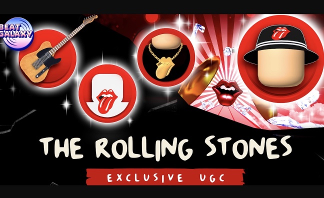 Rolling Stones join Roblox music hub Beat Galaxy