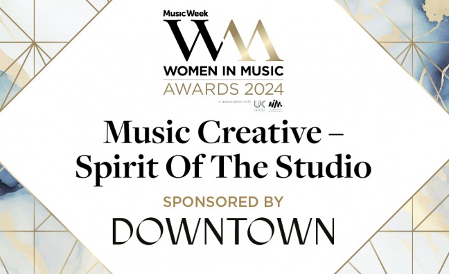 Downtown to sponsor Music Week Women In Music Awards