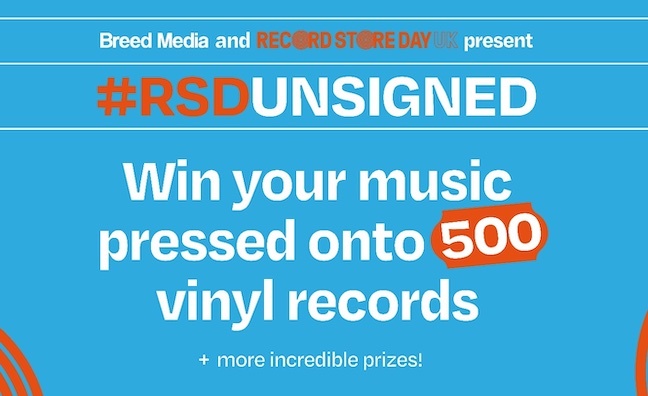 Record Store Day's RSD Unsigned competition returns to support new talent