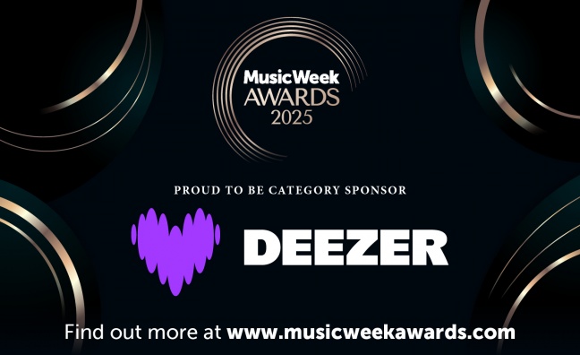 Deezer to sponsor Music Week Awards 2025