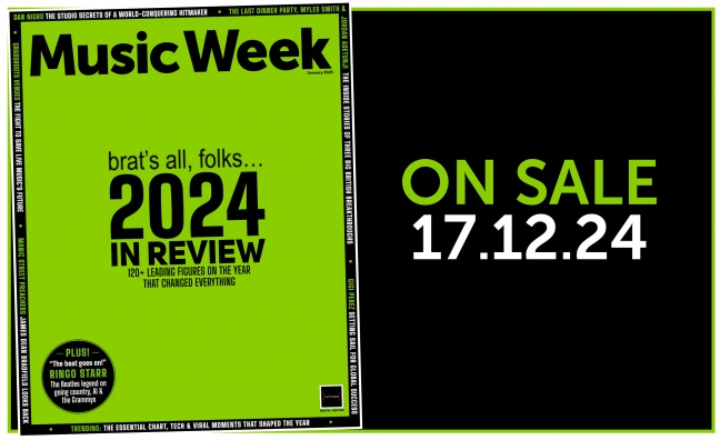 120+ top names star in Music Week's 2024 In Review issue