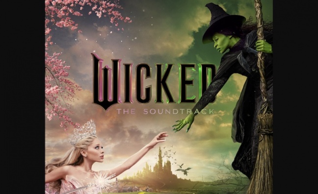 Wicked casts its spell with biggest streaming debut for a musical soundtrack in UK chart history